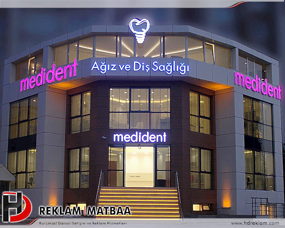 Tuzla Medident Cephe Reklam Uygulaması